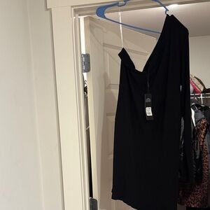 Fashion Nova Elegant Black Dress